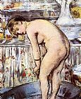 Woman in a Tub by Edouard Manet